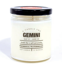 Load image into Gallery viewer, GEMINI- Candle 13oz