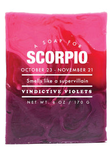 SCORPIO- Soap Bar