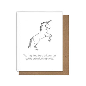 UNICORN HUMAN- Greeting Card